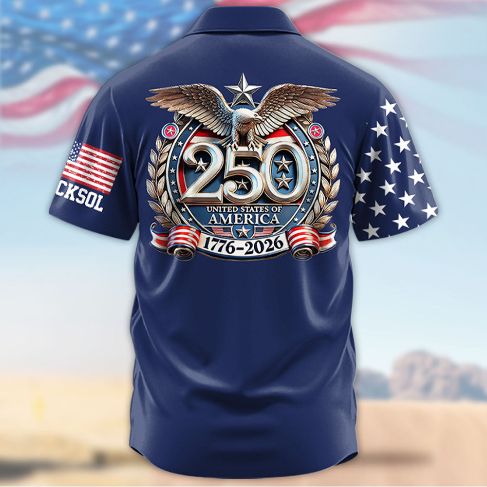 We the People 1776-2026 - Personalized USA 250th Anniversary Hawaiian Shirt A2110 T24