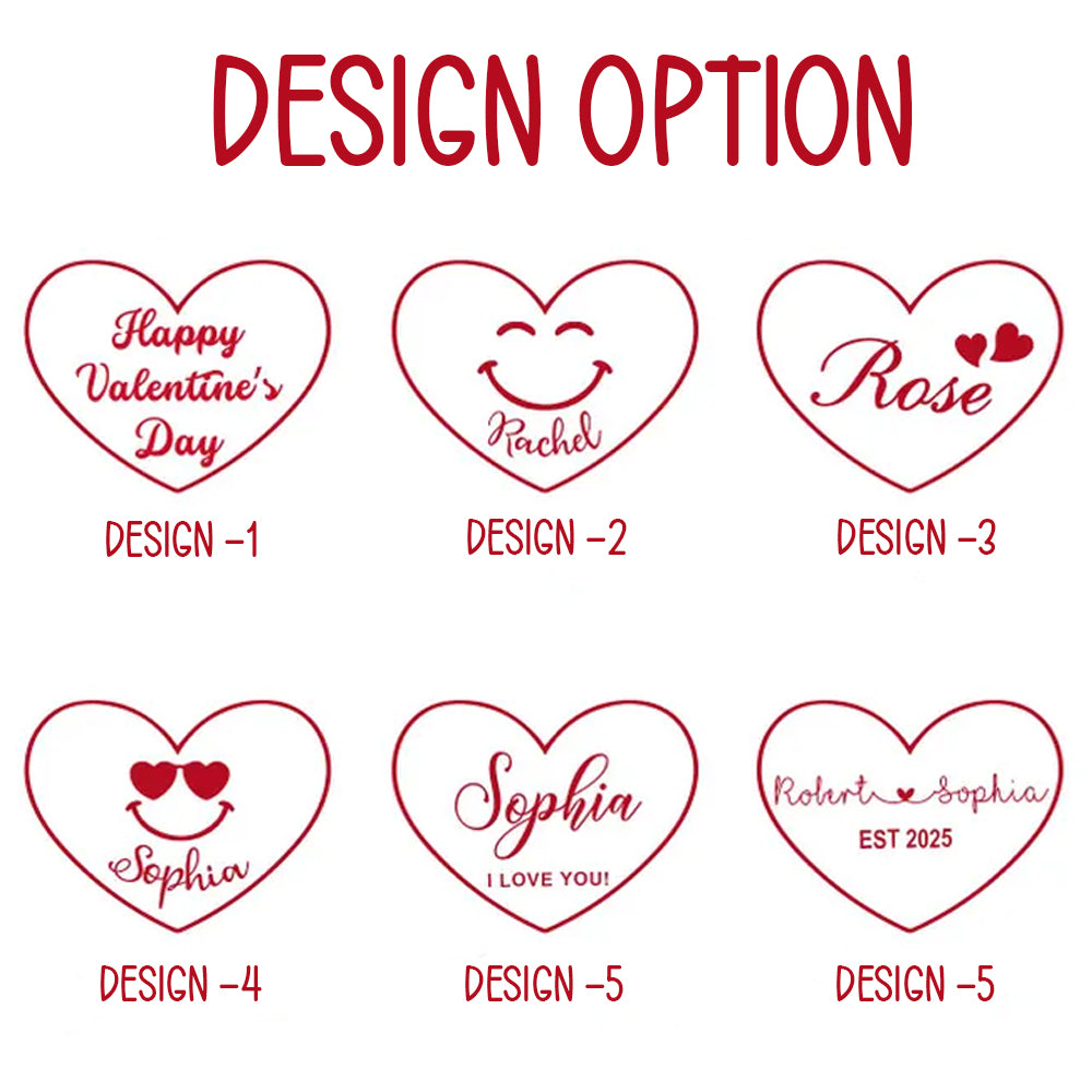 Personalized Heart Pillow, Custom Plush Name Pillow, Valentine’s Day Gift For Girlfriend, Heart Shape Cushion, Valentines Heart Shaped Gift