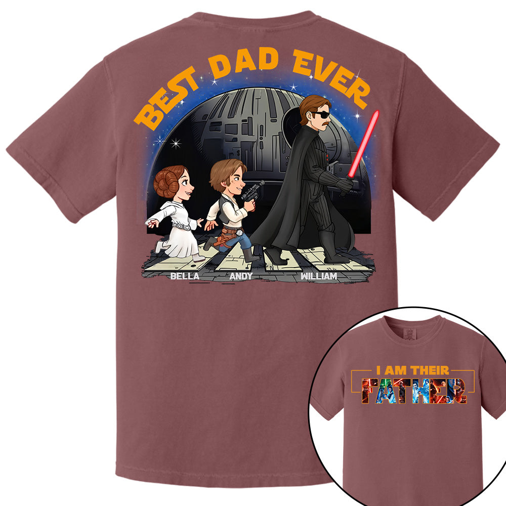 I Am Their Father - Best Dad Ever Personalized Shirt Gift For Dad, Father's Day Tu20