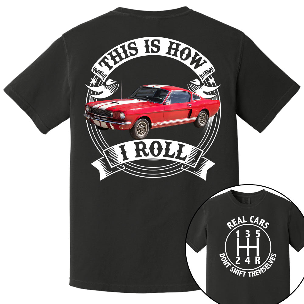 Real Cars Don't Shift Themselves - Custom Photo Car Shirt A2110