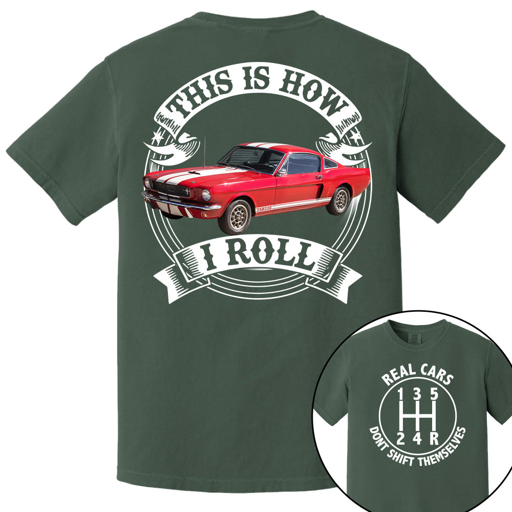 Real Cars Don't Shift Themselves - Custom Photo Car Shirt A2110