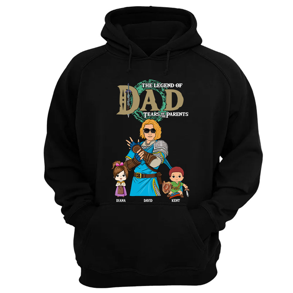 Personalized The Legend of Dad Tears of the Parents - Best Dad Ever Shirt