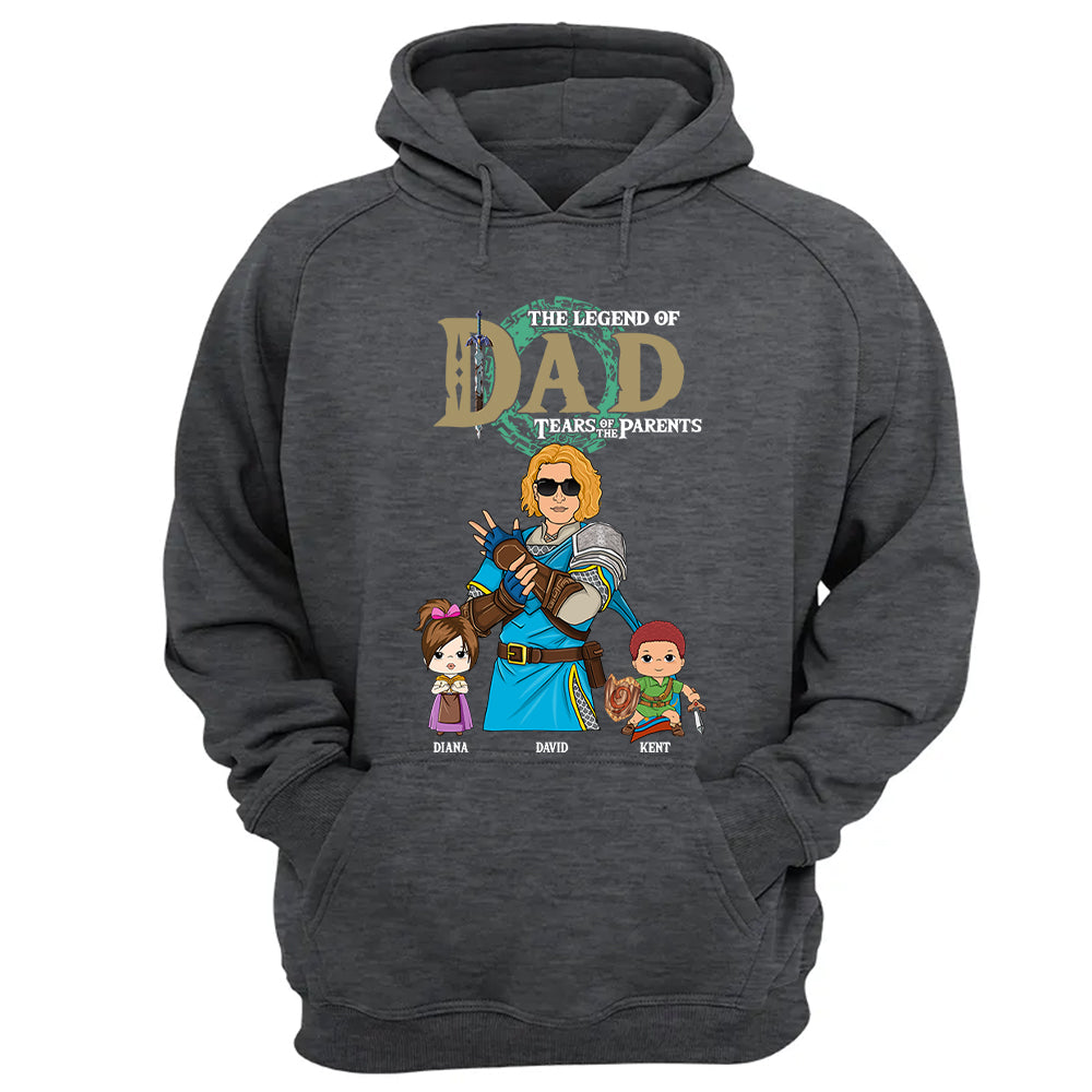 Personalized The Legend of Dad Tears of the Parents - Best Dad Ever Shirt