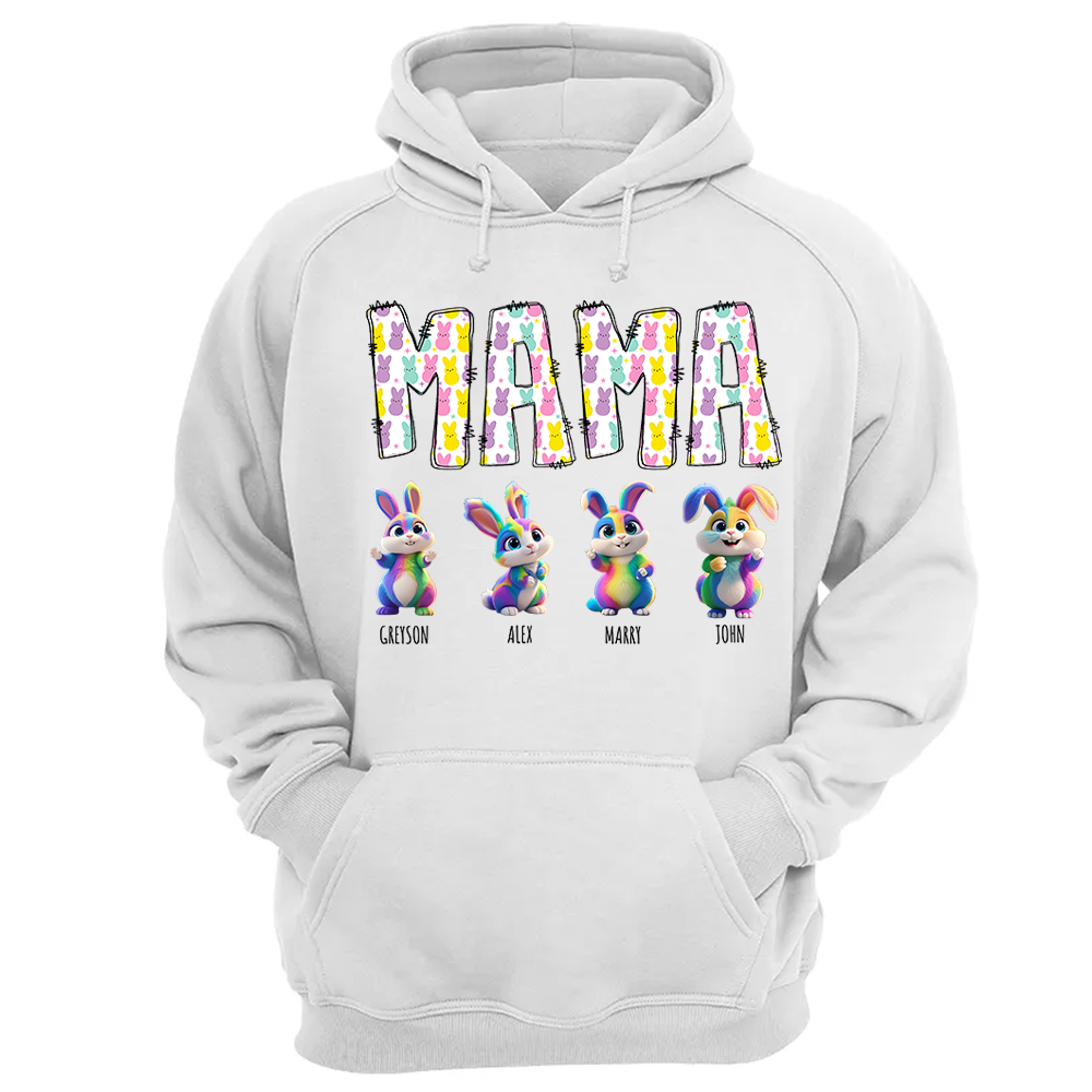 Mama Pepes - Personalized Grandma's Peeps Easter Day Shirt Pa00