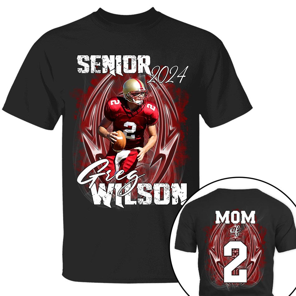 Unique Custom Game Day Shirt For Football Family Football Mom Dad Gameday Shirt H2511