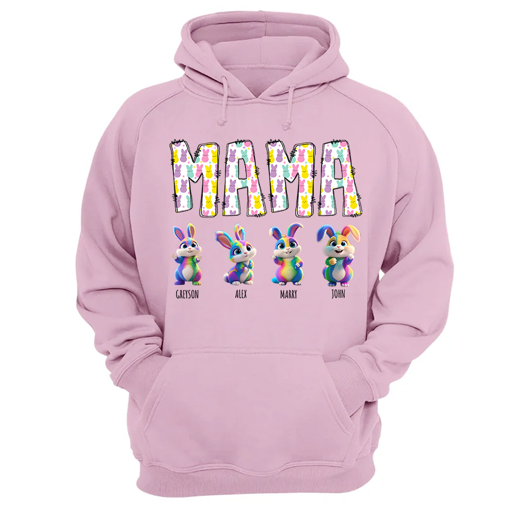 Mama Pepes - Personalized Grandma's Peeps Easter Day Shirt Pa00