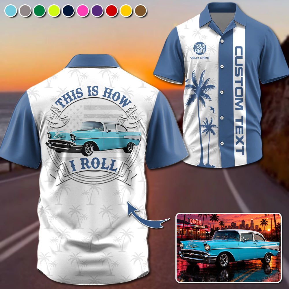 Custom Car's Photo Hawaiian Shirt - Gift for Car Lovers A2110 Pt99