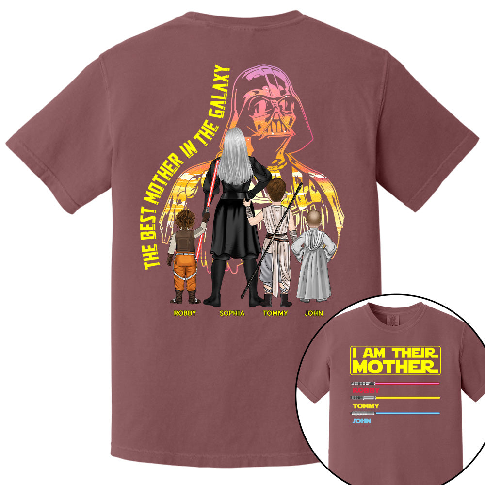 I Am Their Mother - Personalized Shirt For Mom pt99