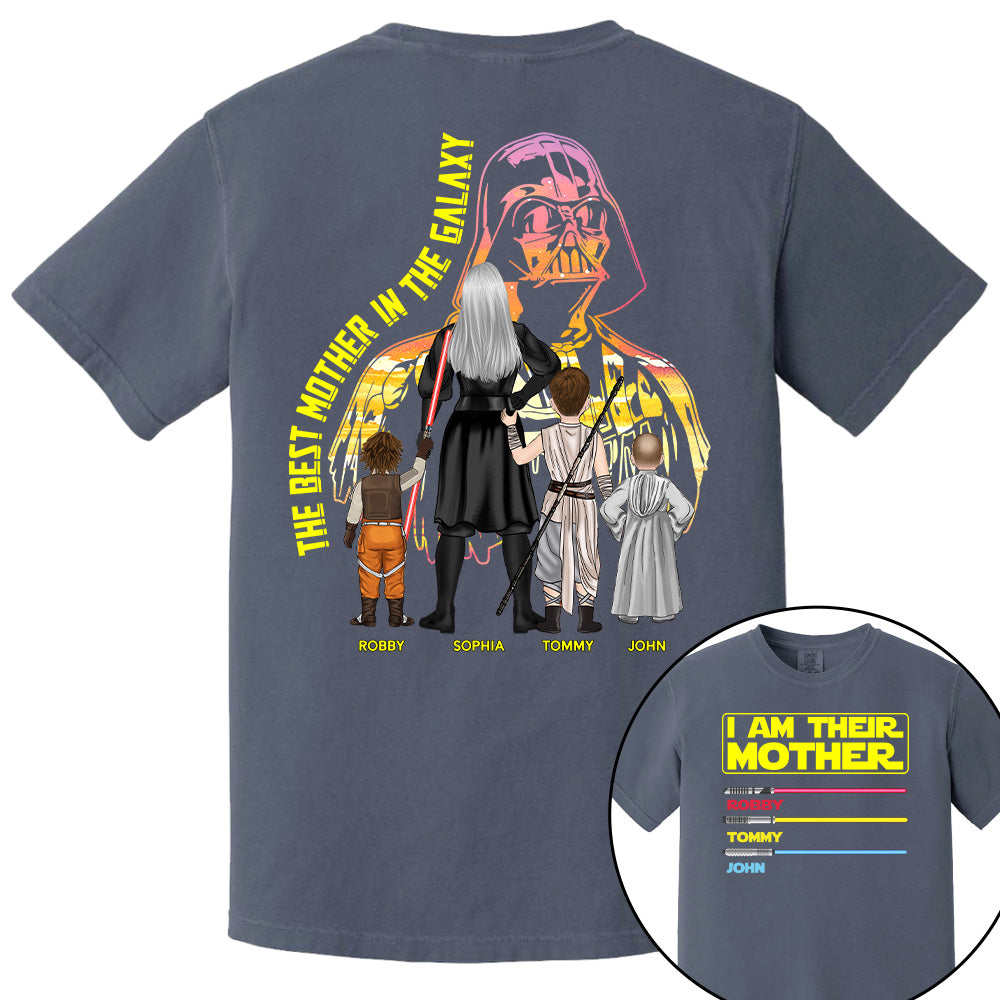 I Am Their Mother - Personalized Shirt For Mom pt99