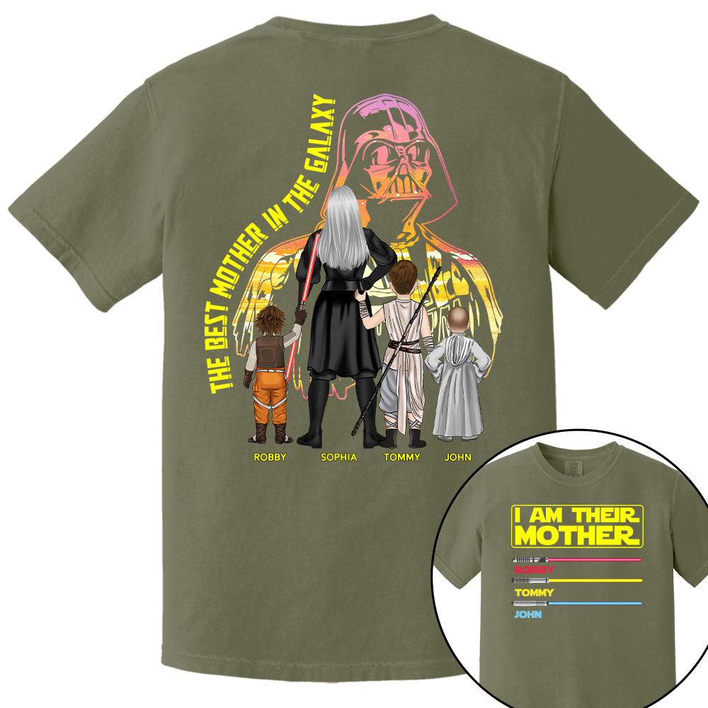 I Am Their Mother - Personalized Shirt For Mom pt99