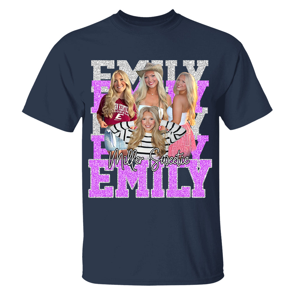 Custom Photos Bootleg Rap Tee Shirt - Personalized Gifts For Your Fam NA04  Hv01