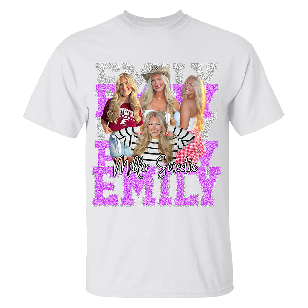 Custom Photos Bootleg Rap Tee Shirt - Personalized Gifts For Your Fam NA04  Hv01