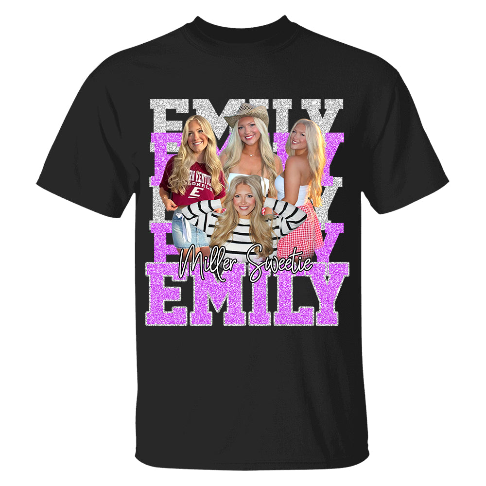 Custom Photos Bootleg Rap Tee Shirt - Personalized Gifts For Your Fam NA04  Hv01