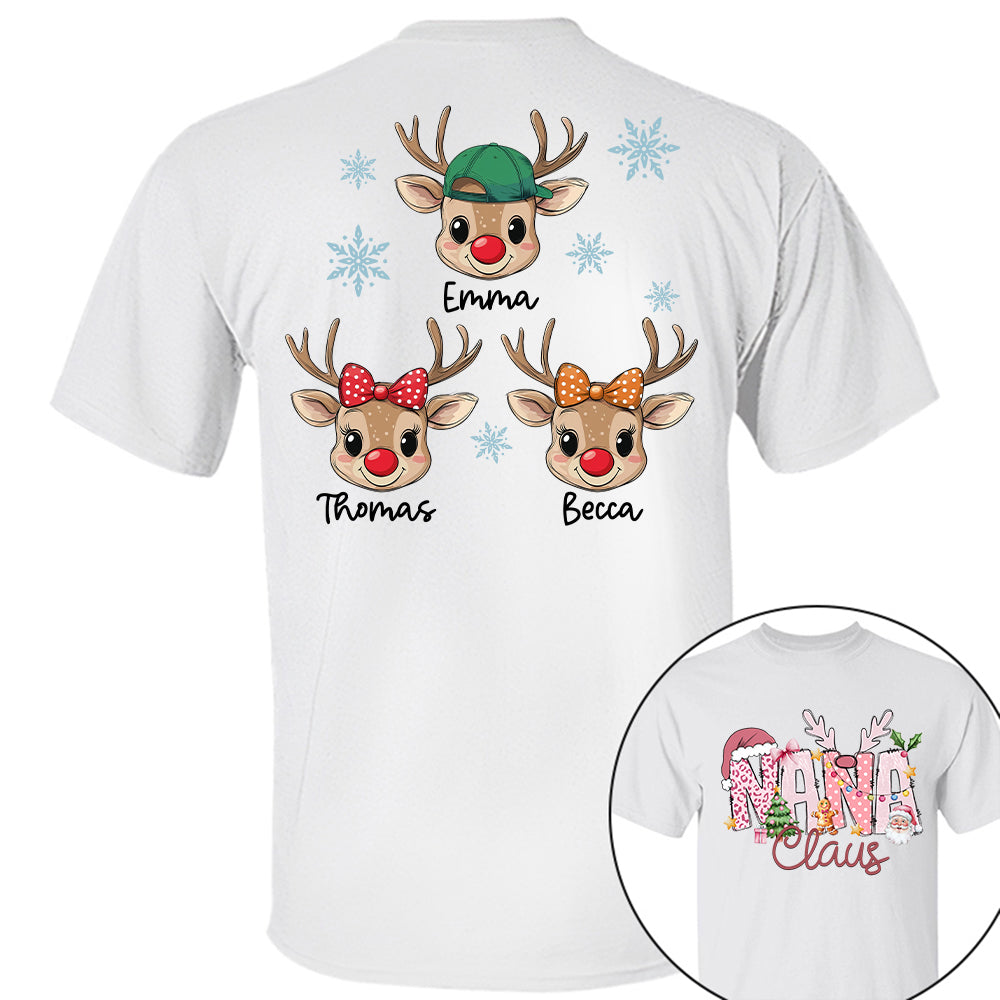Pink Trend Gigi Claus Custom Sweatshirt - Best Family Christmas Gift for Grandma Vr2 Tu20