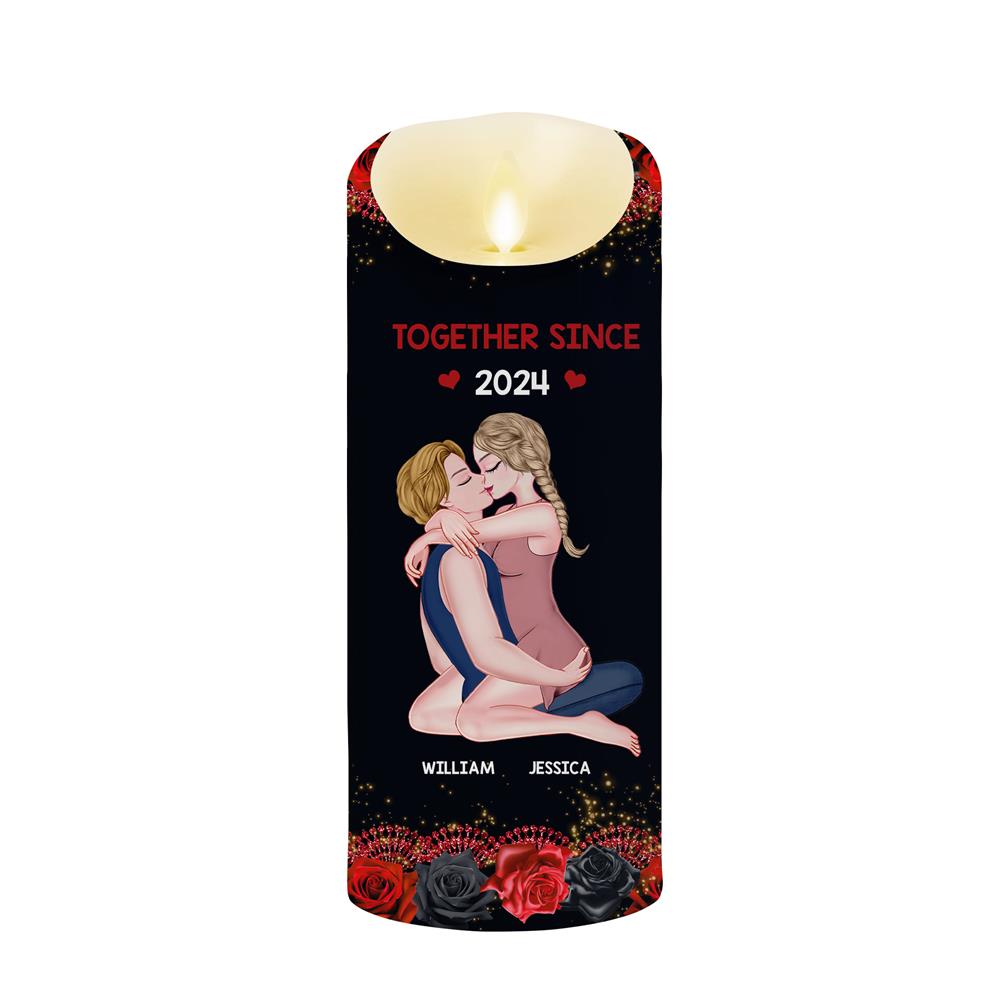 You're The Best Thing That Happened To Me - Personalized LED Candle Nh00