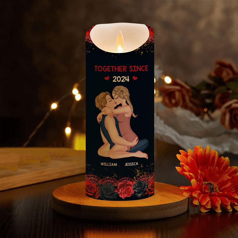You're The Best Thing That Happened To Me - Personalized LED Candle Nh00