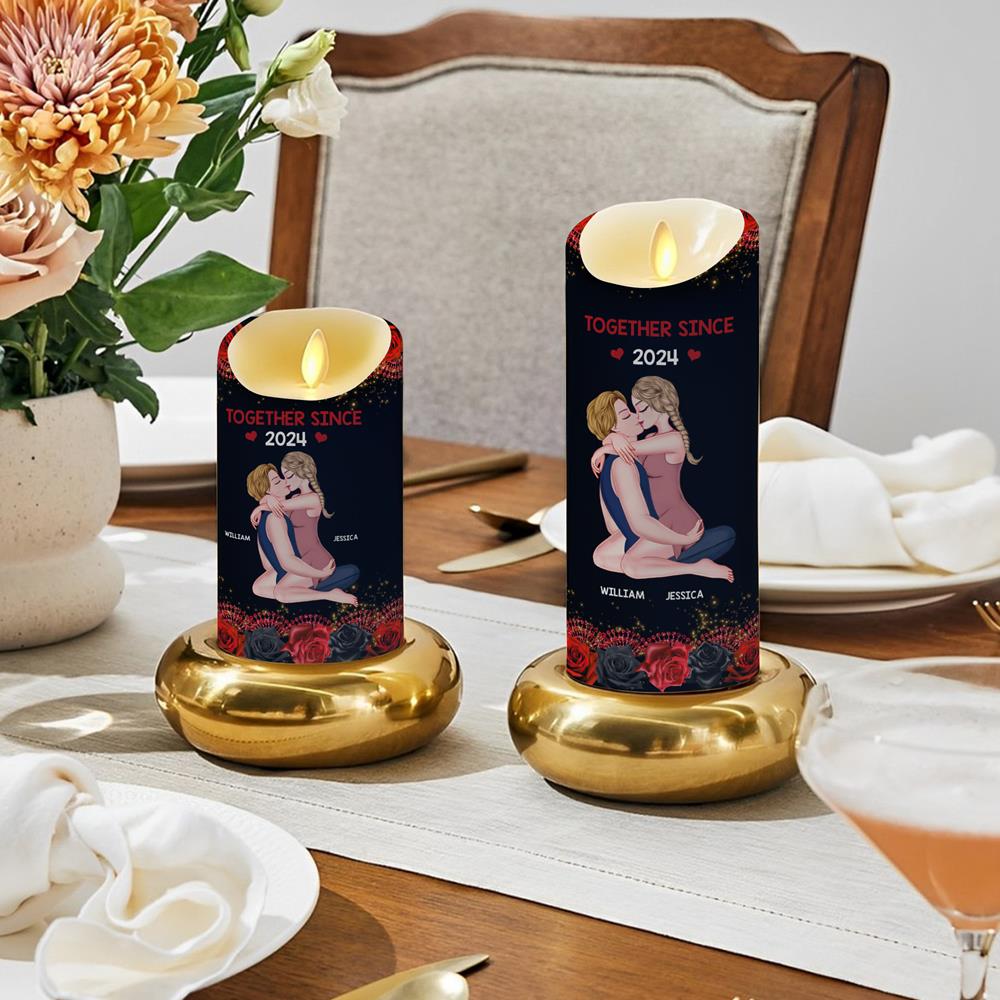 You're The Best Thing That Happened To Me - Personalized LED Candle Nh00