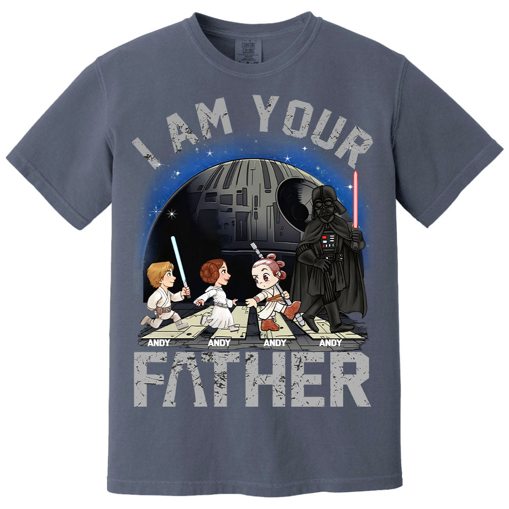 I Am Your Father, Custom Shirt for Dad, Personalized Father's Day Gift T1807 Nv01