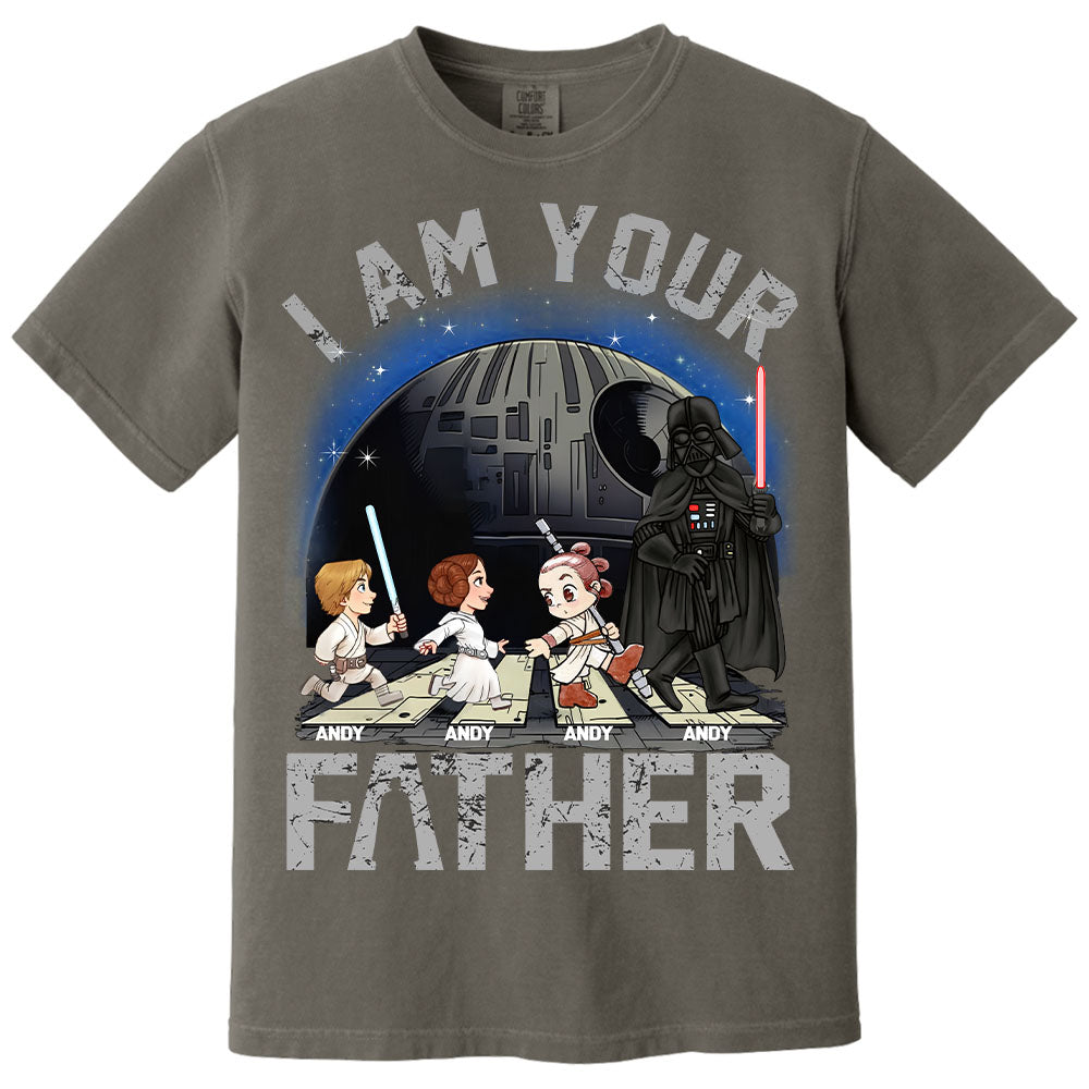 I Am Your Father, Custom Shirt for Dad, Personalized Father's Day Gift T1807 Nv01