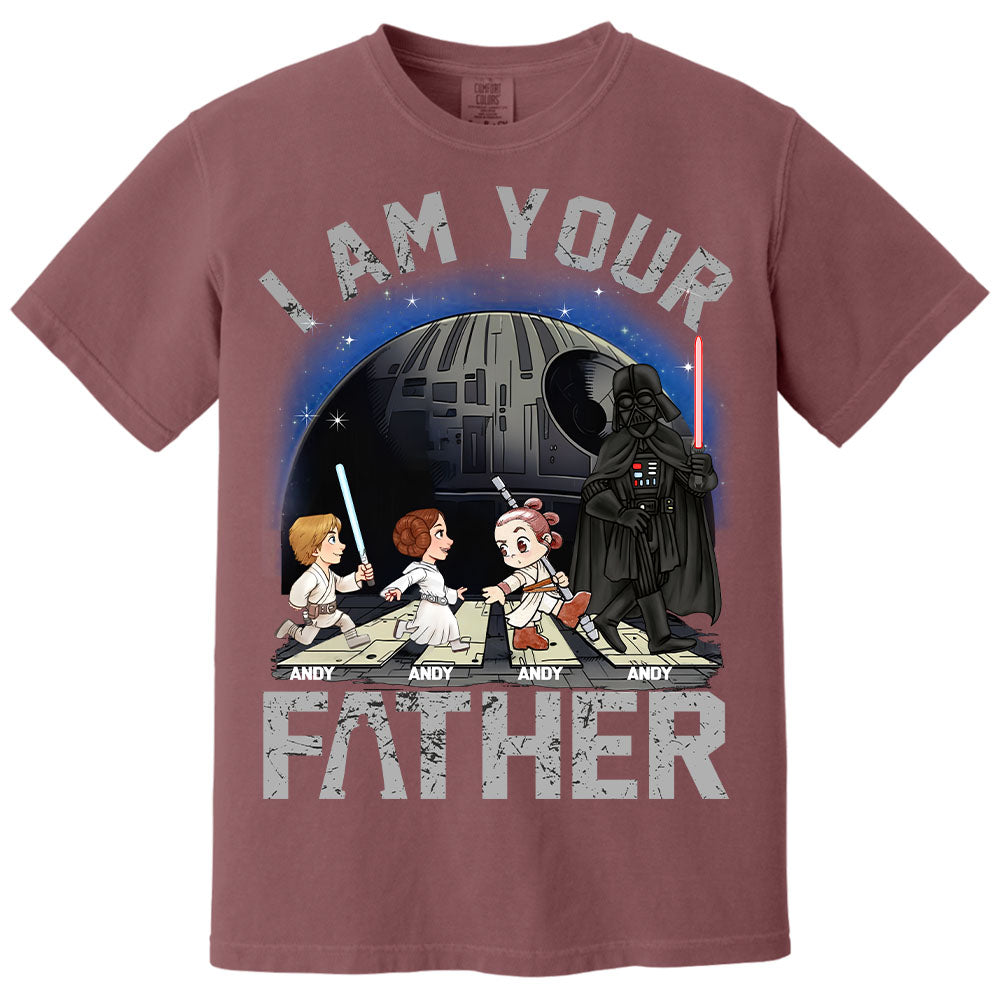 I Am Your Father, Custom Shirt for Dad, Personalized Father's Day Gift T1807 Nv01