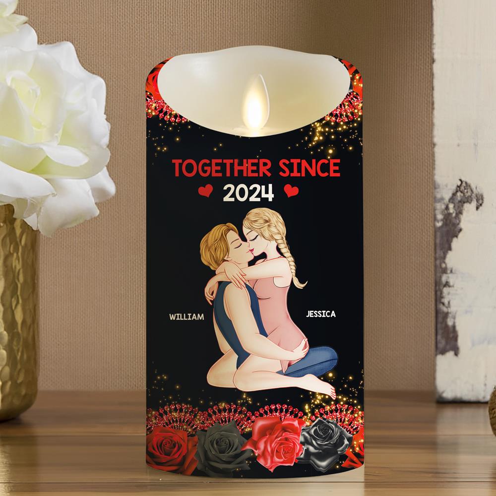 You're The Best Thing That Happened To Me - Personalized LED Candle Nh00