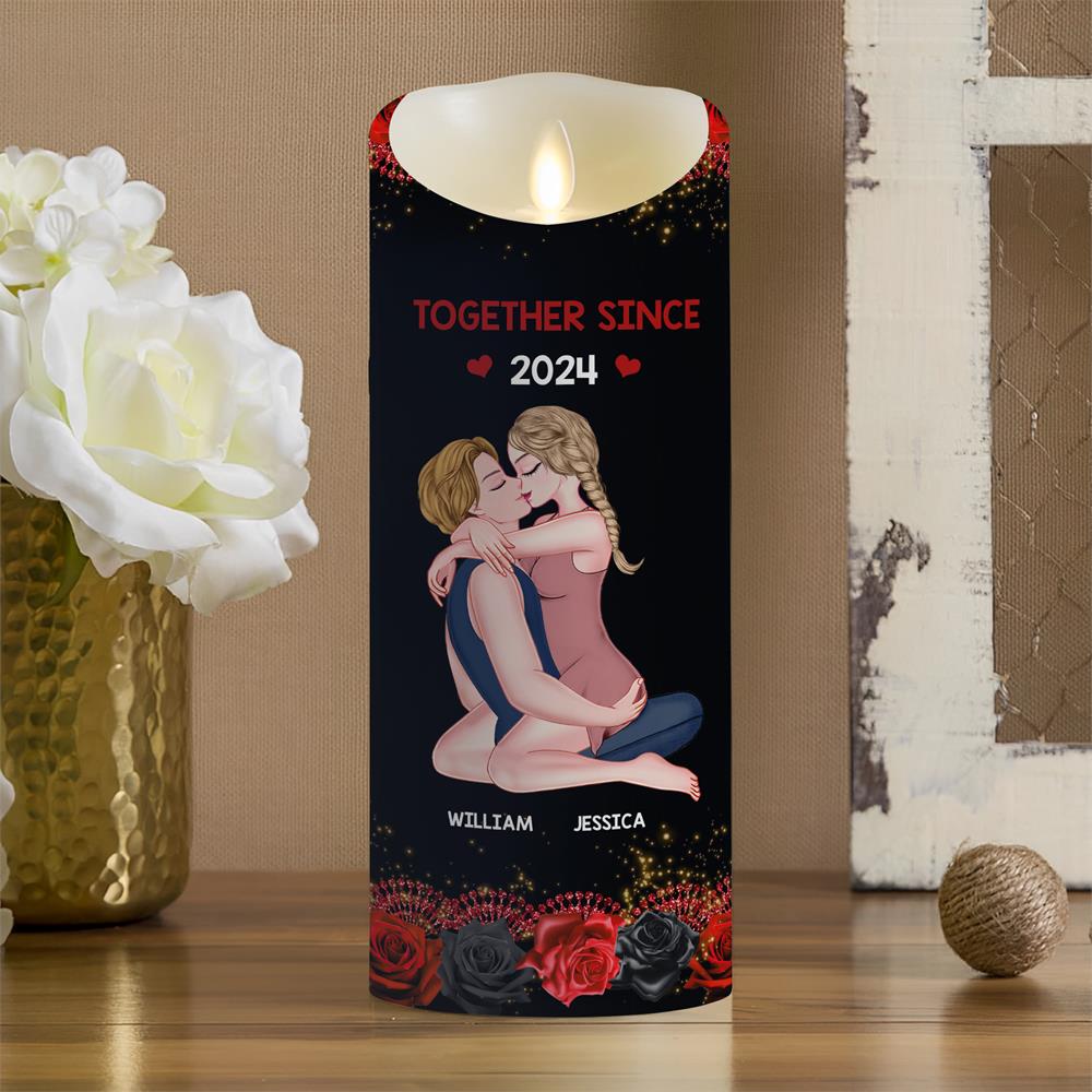 You're The Best Thing That Happened To Me - Personalized LED Candle Nh00