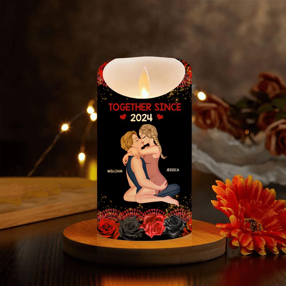 You're The Best Thing That Happened To Me - Personalized LED Candle Nh00