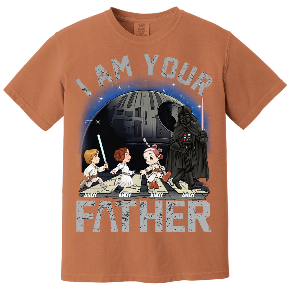 I Am Your Father, Custom Shirt for Dad, Personalized Father's Day Gift T1807 Nv01