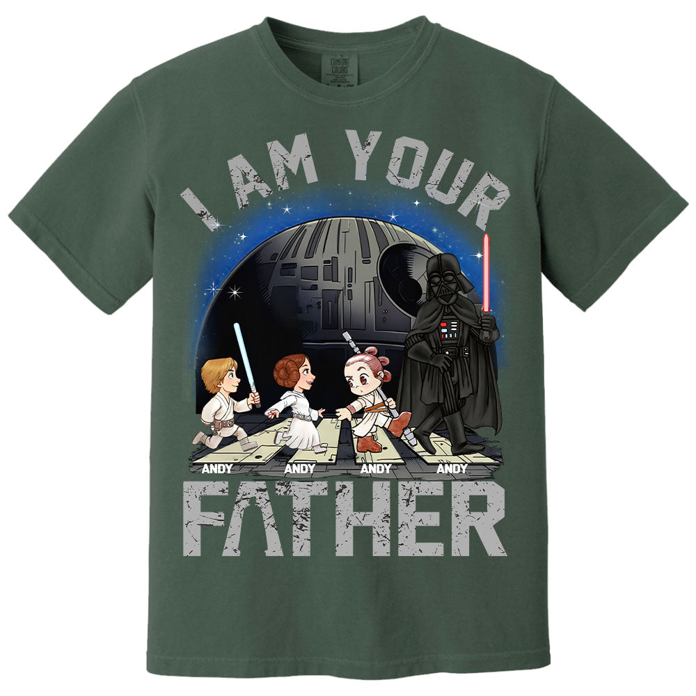 I Am Your Father, Custom Shirt for Dad, Personalized Father's Day Gift T1807 Nv01