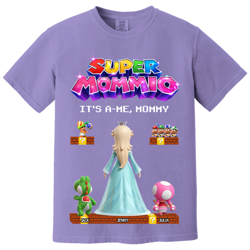 Super Mommio It's A Me Mommy Shirt, Gift For Mom, Mother's Day L0411 VH01