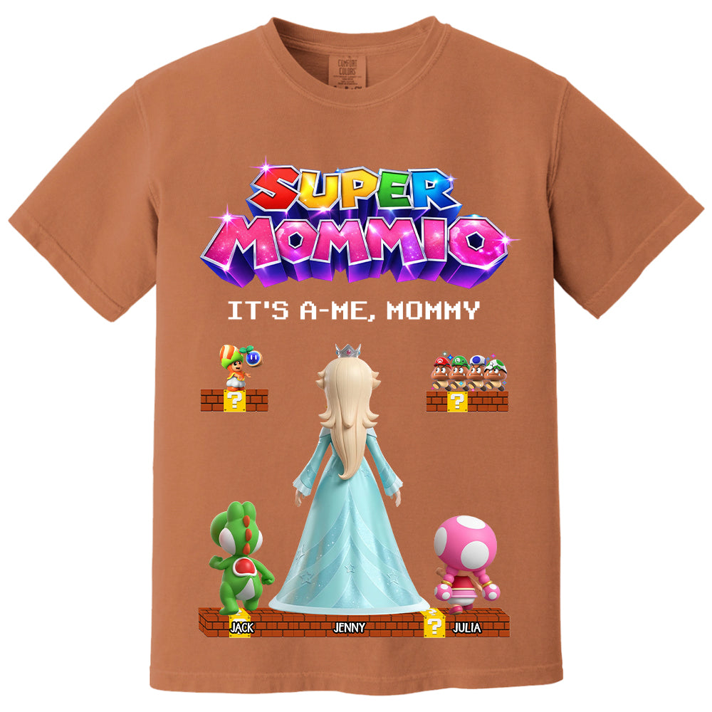Super Mommio It's A Me Mommy Shirt, Gift For Mom, Mother's Day L0411 VH01