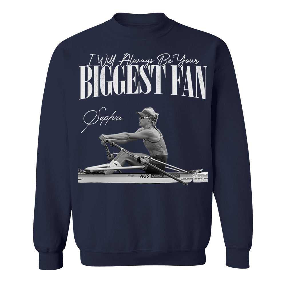 I'll Always Be Your Biggest Fan - Washed Tee Retro Bootleg Shirt For Rowing Players NA02
