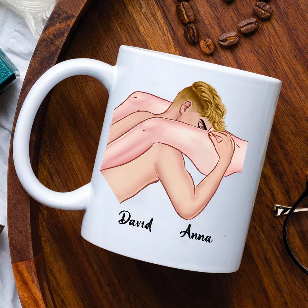 I Love Your Face - Personalized Mug For Couple, Naughty Valentines Day Gifts Nh00