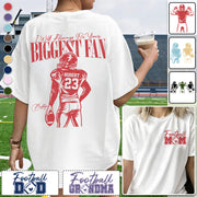 I'll Always Be Your Biggest Fan - Custom  Shirt For Football Mom Dad Family NA04 VH01