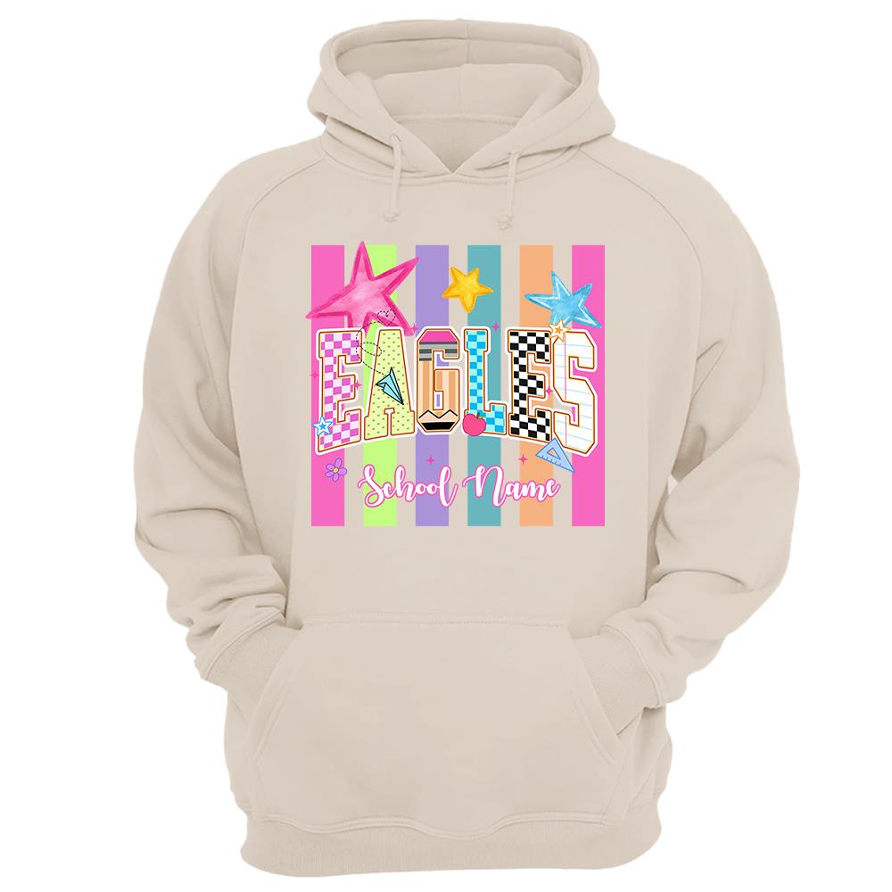 School Mascot Shirt Preppy - Custom Your Mascot School Spirit NA04 Nh00