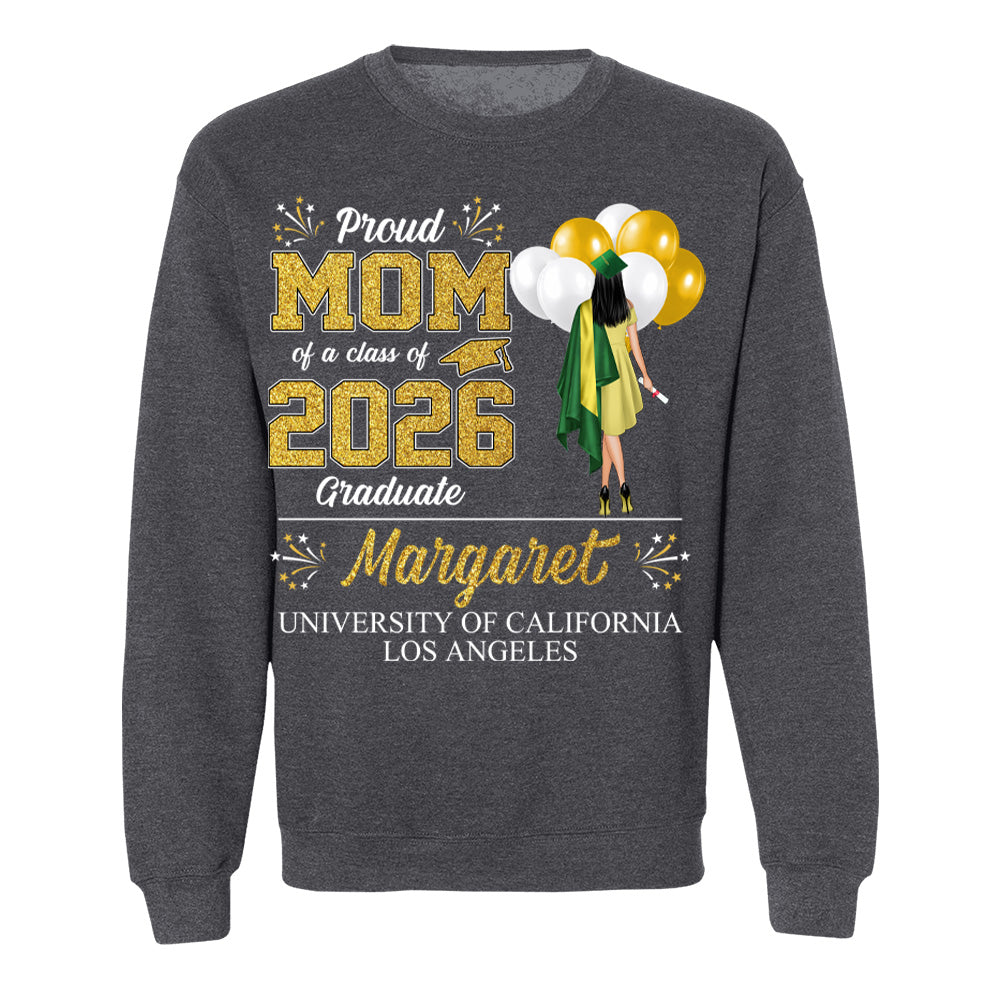 Personalized Graduation Shirts Custom Graduation Shirt Class of 2026 Family Gifts For Family Member Graduation Shirt Na02 Pt99