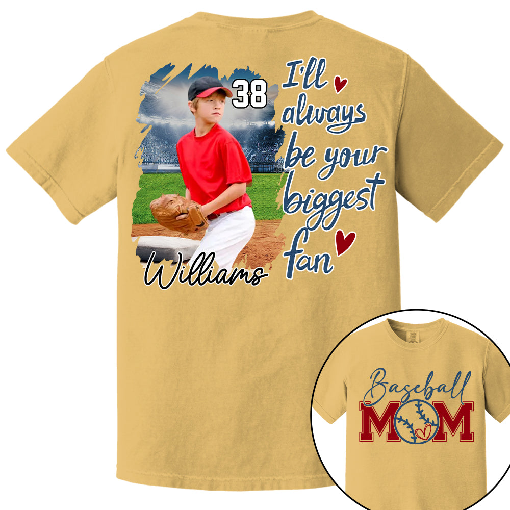 Baseball Mom Shirt, Personalized Baseball Shirt, Gift For Baseball Lover Vr2 Tu24