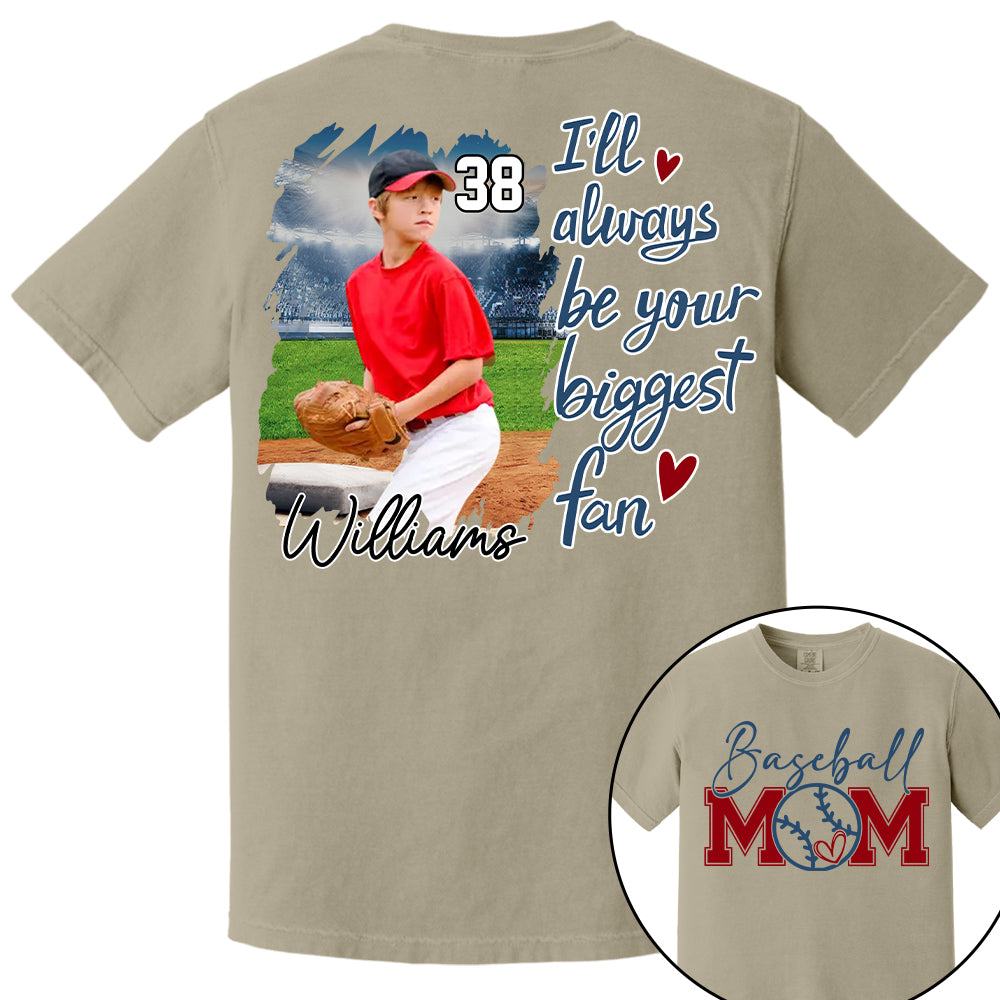 Baseball Mom Shirt, Personalized Baseball Shirt, Gift For Baseball Lover Vr2 Tu24