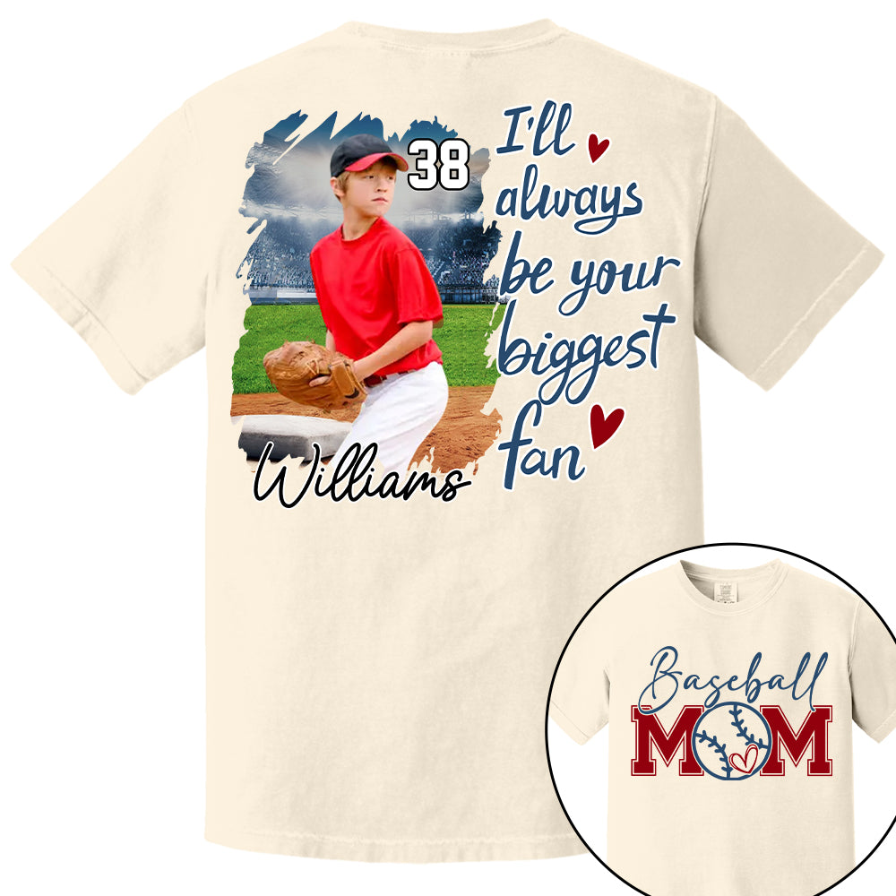 Baseball Mom Shirt, Personalized Baseball Shirt, Gift For Baseball Lover Vr2 Tu24