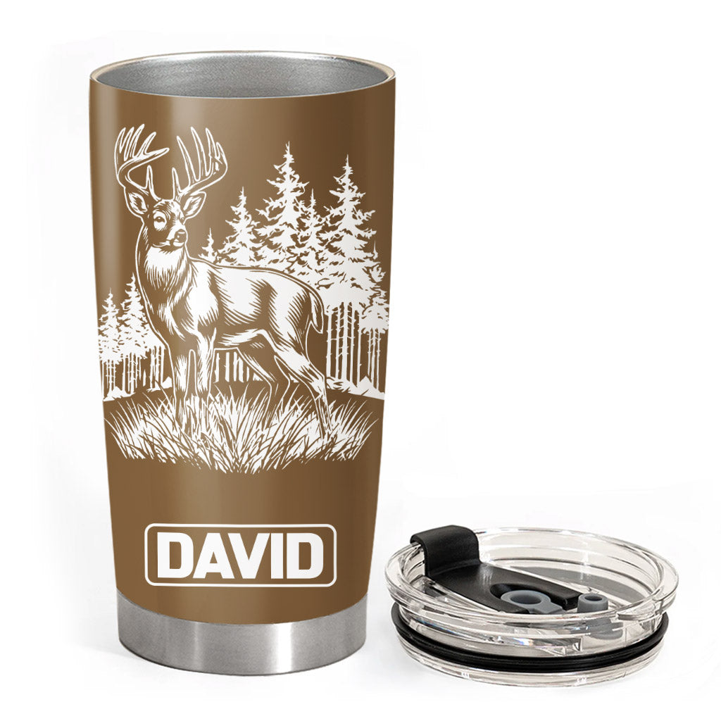 Personalized Hunting Tumbler Gifts for  Hunter, Christmas Gifts for Husband, Dad, Father's Day Pt99