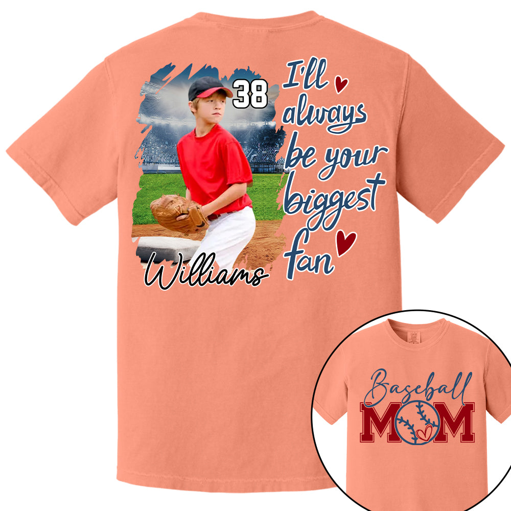 Baseball Mom Shirt, Personalized Baseball Shirt, Gift For Baseball Lover Vr2 Tu24