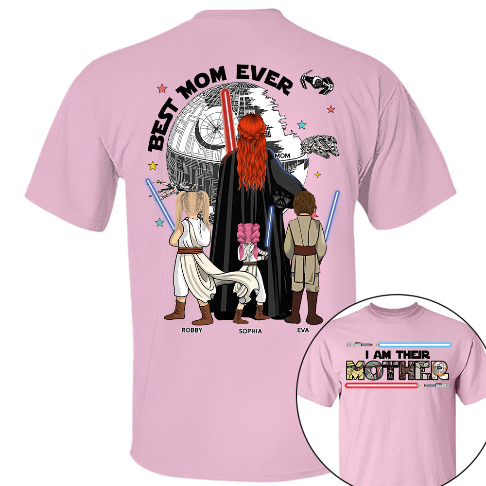 I Am Their Mother - Best Mom In The Galaxy - Personalized Shirt - Gift For Mother's Day T1807 VH01