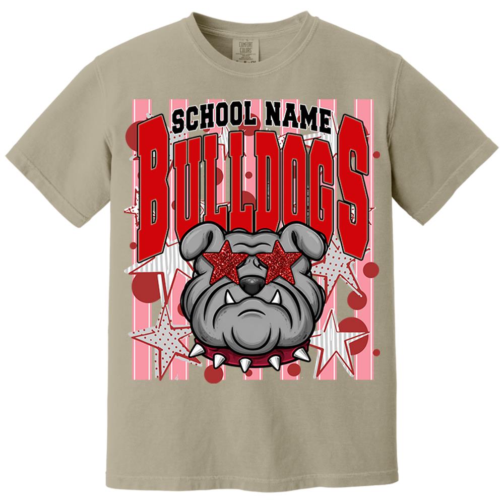 Gameday School Spirit,  Personalized School Spirit Retro School Mascot, Football Baseball Softball Team Shirt, Gift For Teacher Student Sport Lovers MI209 Nh00