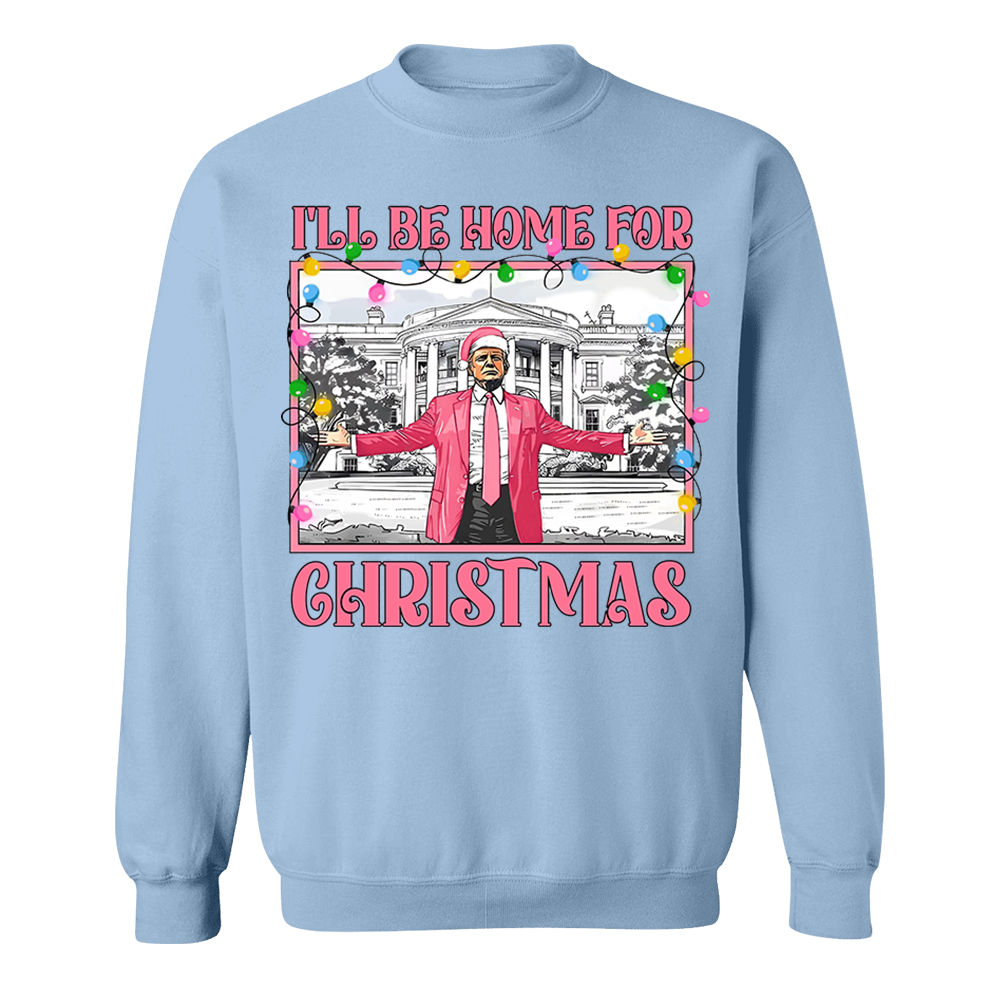 Christmas Lights Daddys Home White House Pink Trump
