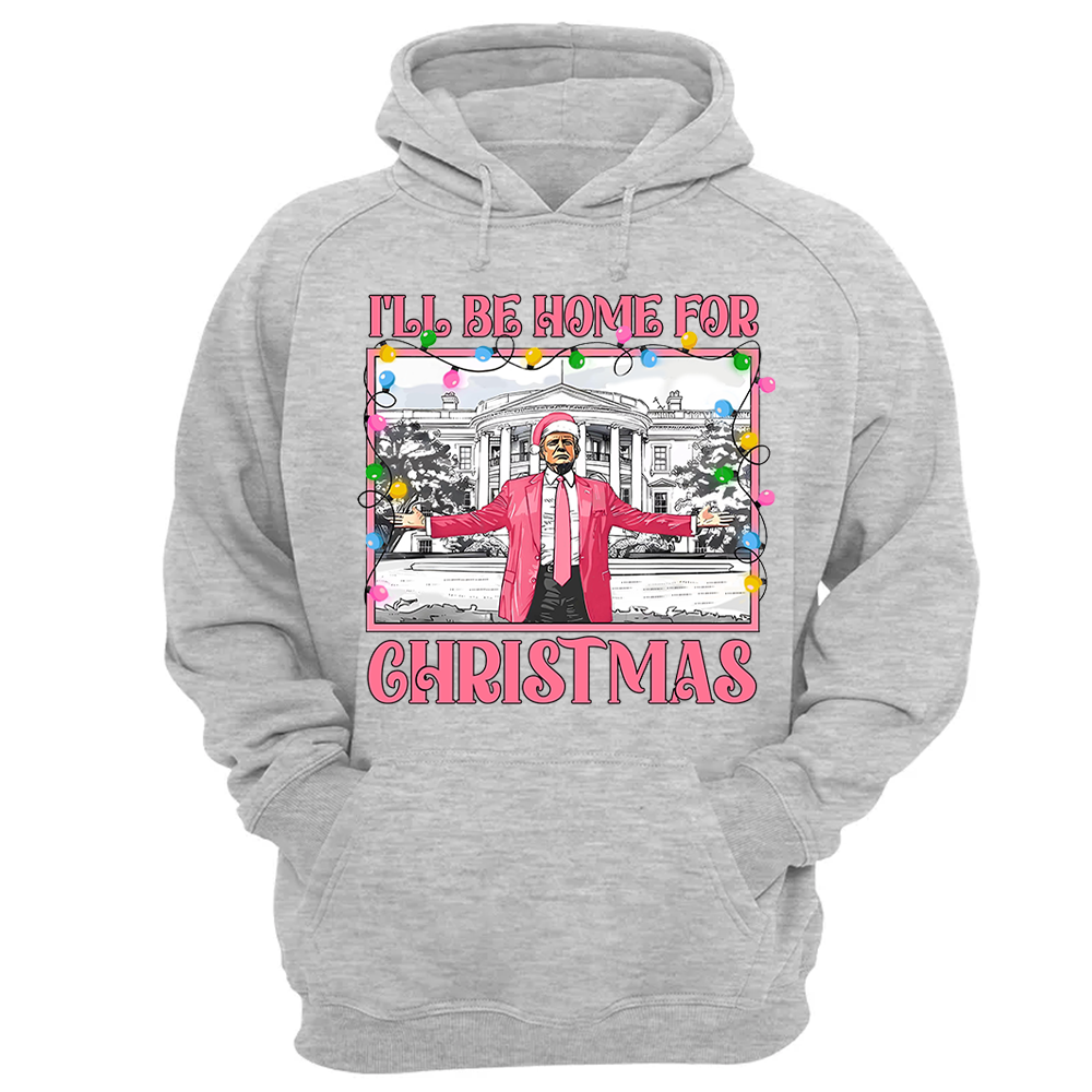 Christmas Lights Daddys Home White House Pink Trump