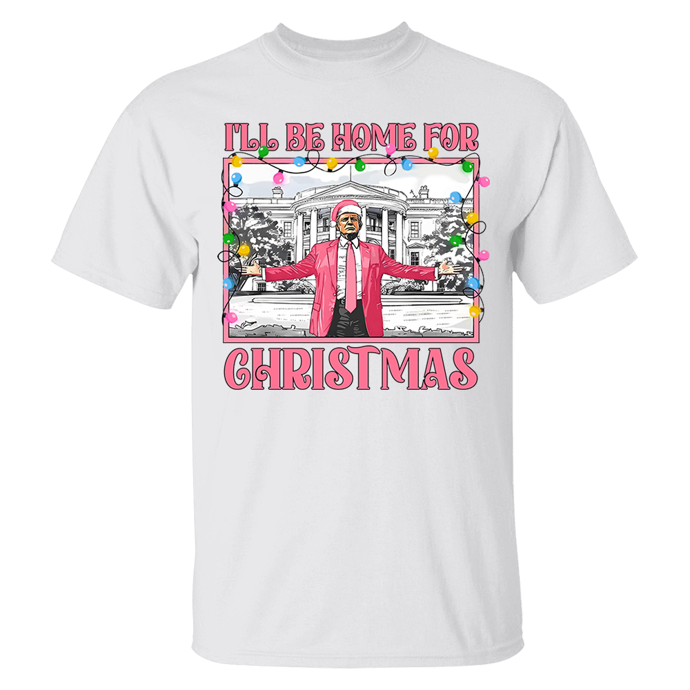 Christmas Lights Daddys Home White House Pink Trump