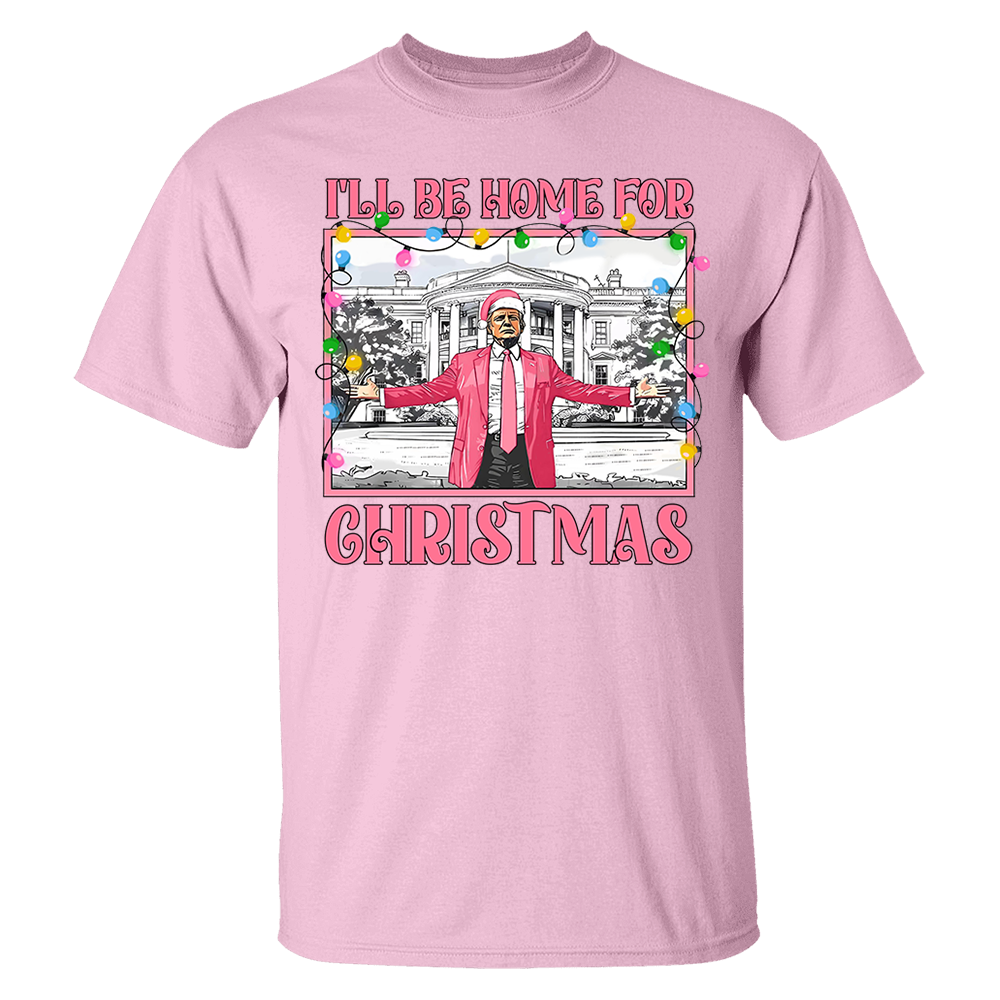 Christmas Lights Daddys Home White House Pink Trump