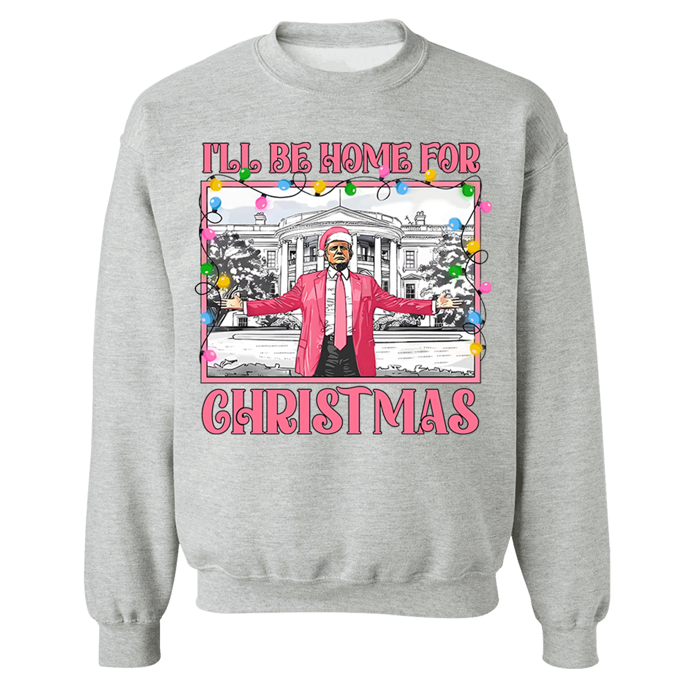 Christmas Lights Daddys Home White House Pink Trump