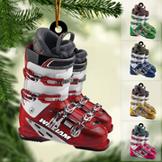 Winter Skiing Boots Christmas Ornament Gift For Skiing Lovers H2511 Pa00
