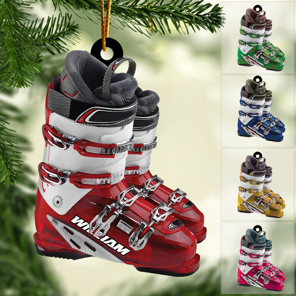 Winter Skiing Boots Christmas Ornament Gift For Skiing Lovers H2511 Pa00